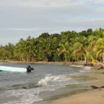 La plage côté Caraïbes.